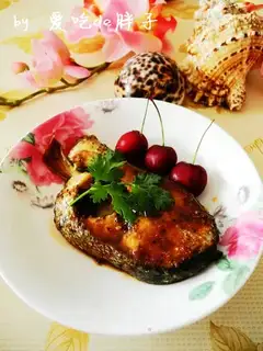 Soy sauce and salmon