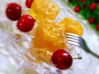 Orange jelly