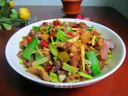 Spicy pork