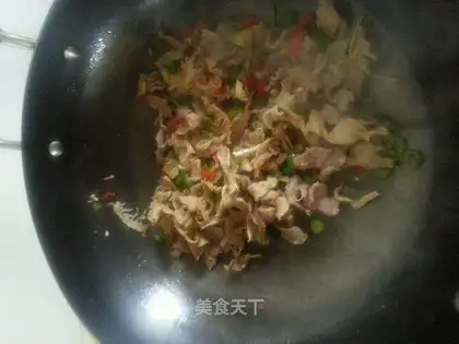 Dry meat