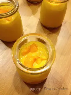 Mango pudding