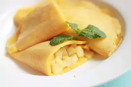 Apple eggcake