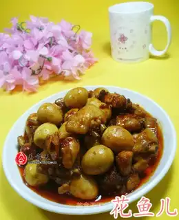 Sour chicken wings, quail eggs