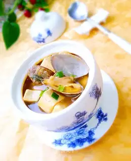 Korean tofu soup