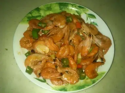 Spicy shrimp