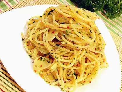 Garlic pepper for pasta