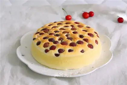 Sour cherry cake
