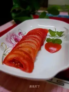 Sugar with tomatoes