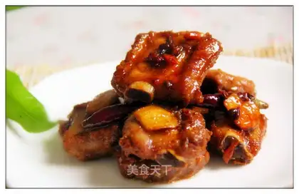 Red burn ribs