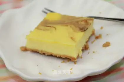 Marble cheesecake