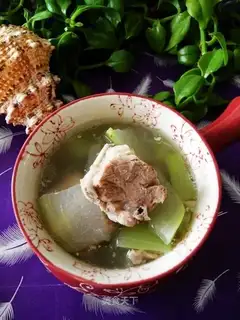 Pork bouquet soup