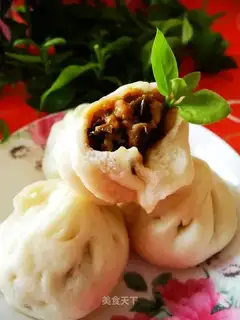 Sprouts and pork buns