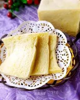 Milk and white toast