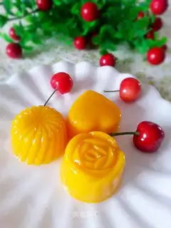 Mango pudding