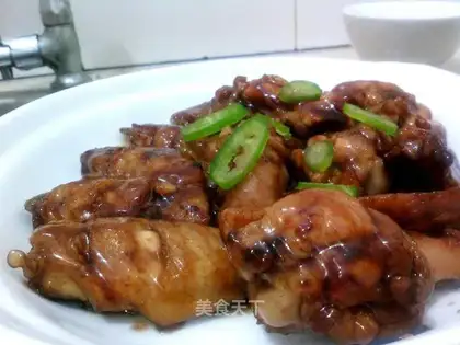 Coke chicken wings