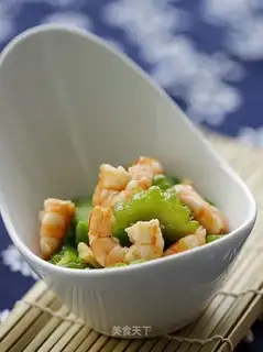 Shrimp and bitter melon