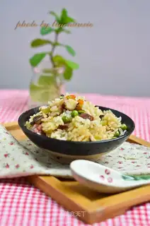 Weenie pea rice