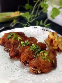 I'll burn the chicken wings