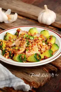 Garlic white meat