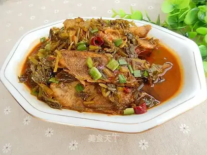 Snow cuisine for yellowfish