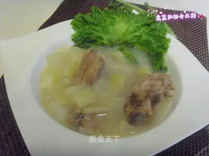 A radish steak