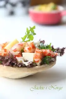 Nordic shrimp salad