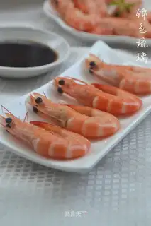 White burning shrimp