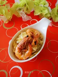 Shrimp with buns