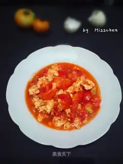 Tomato fried eggs
