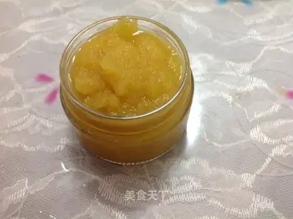 Apple peach jam