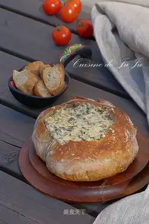 American cheese spinach