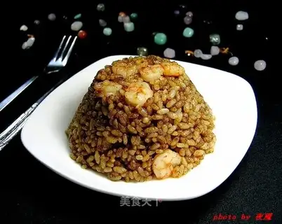 Curry shrimp fried rice