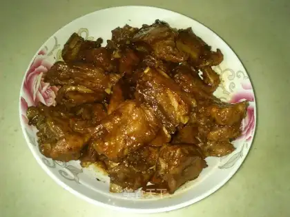 Red burn ribs