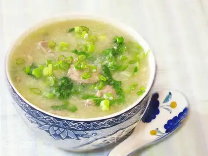 Porridge of raw beef