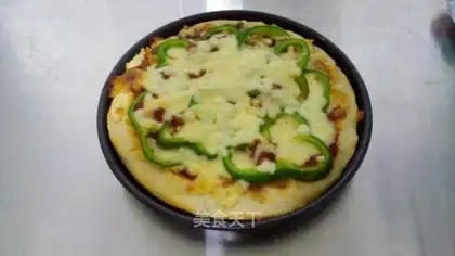 Beef grain pizza