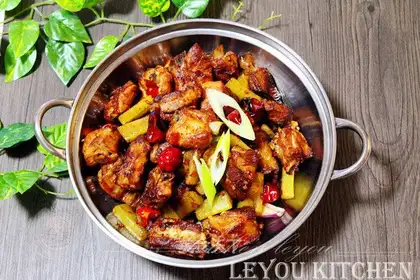 Dry pan ribs