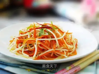 Carrot sprouts