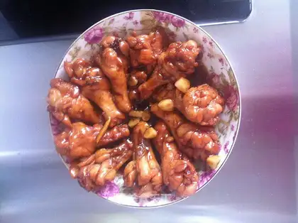 Coke chicken wings