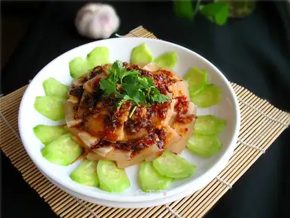Garlic white meat