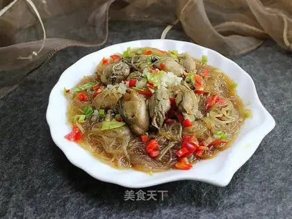 Garlic fan steamed an oyster