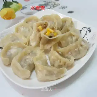 Corn pork dumplings