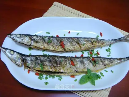 Baking the swordfish