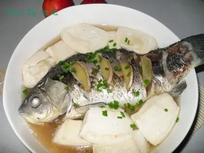 Tofu fish soup