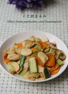 The apricot mushrooms