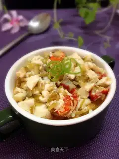 Snowbean tofu shrimp