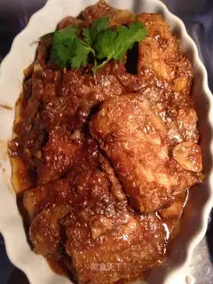 Red-fried fish