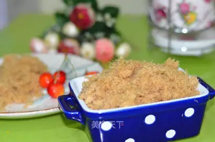 Homemade meat pine