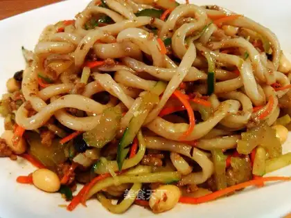 Soy noodles