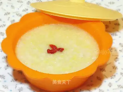Wheat and corn congee