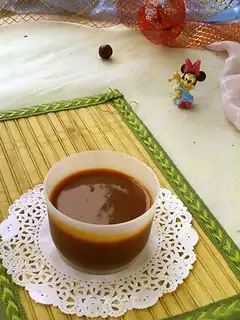 Cream honey caramel sauce